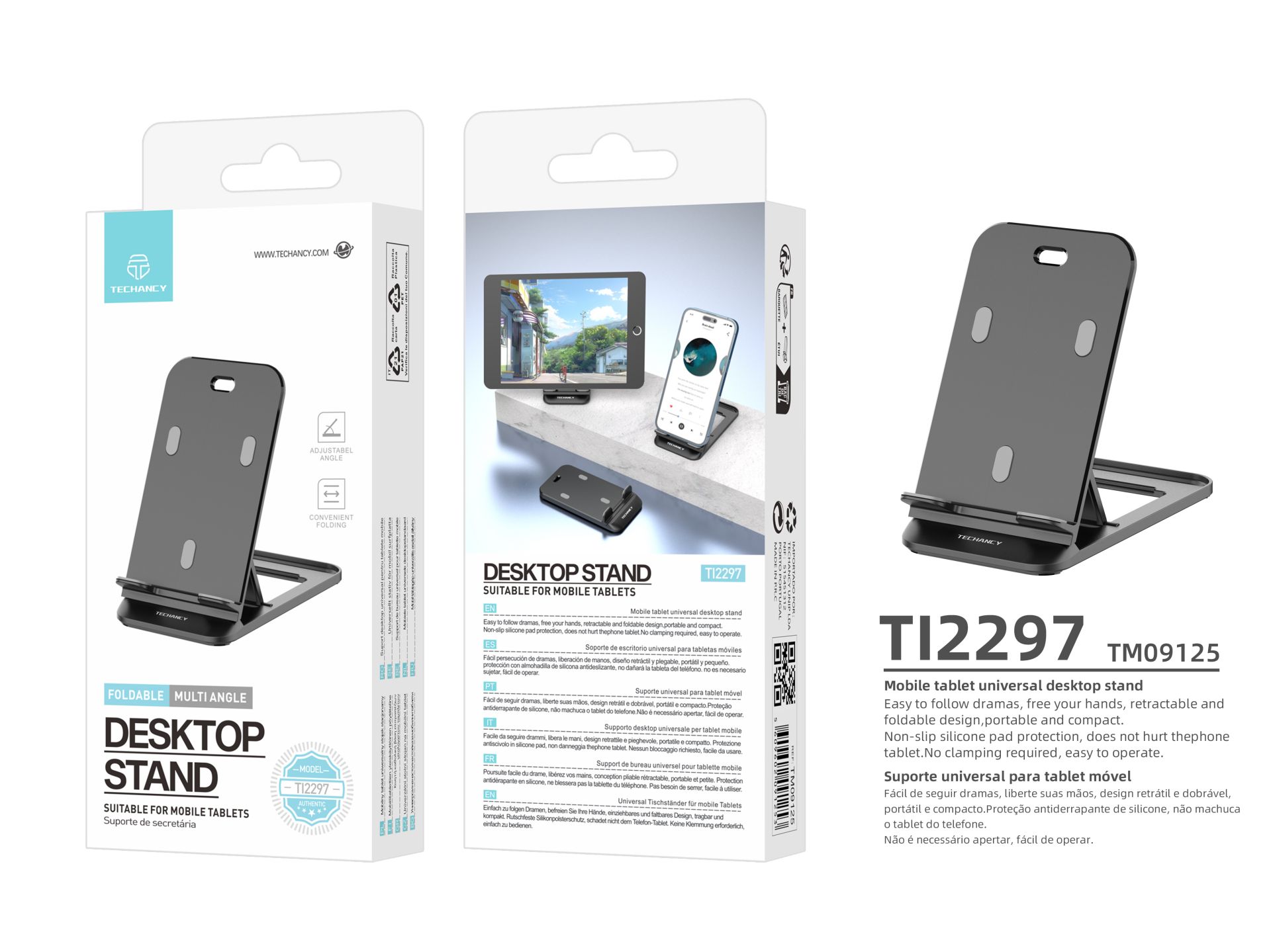 Suporte Dobravel Para Telemoveis, Multiangulo De Visao Ajustavel Mesa Para Iphone 14/14 Pro Max, Iph Suporte Dobravel Para Telemoveis, Multiangulo De Visao Ajustavel Mesa Para Iphone 14/14 Pro Max, Iph