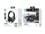 Stereo Gaming Headset With Pc-Compatible Rgb Lighting, 3.5Mm Input, Black Colour