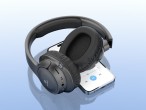 Y523 Auriculares Sem Fios On-Ear Com Tecnologia Bluetooth, Leves, Confortaveis Preto