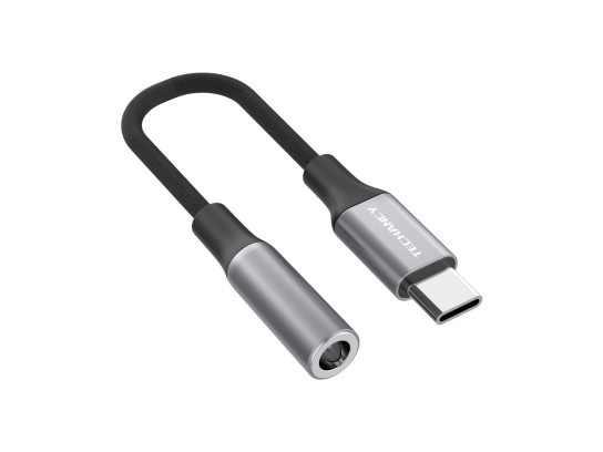 ADAPTADOR USB C A 3.5MM + USB C DE CARGA TIPO T Y TIPO L