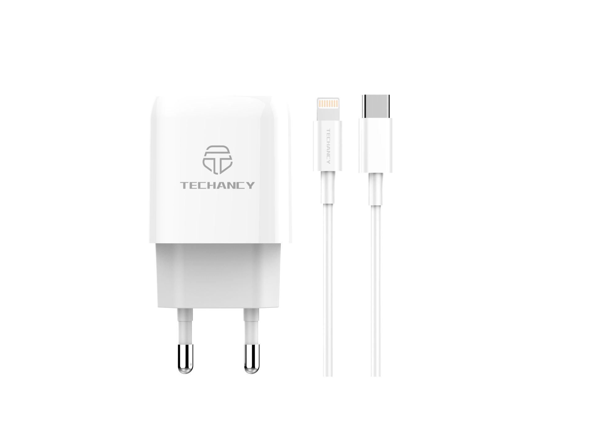 Wand-Ladegerät 20W Pd+Qc3.0 Typec-Lightning Pd Kabel Weiß Wand-Ladegerät 20W Pd+Qc3.0 Typec-Lightning Pd Kabel Weiß