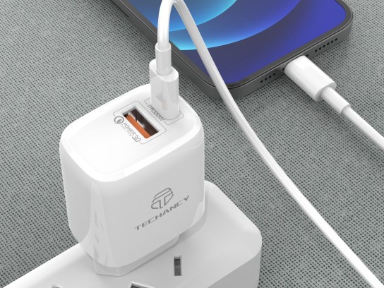 Wand-Ladegerät 20W Pd+Qc3.0 Typec-Lightning Pd Kabel Weiß Wand-Ladegerät 20W Pd+Qc3.0 Typec-Lightning Pd Kabel Weiß