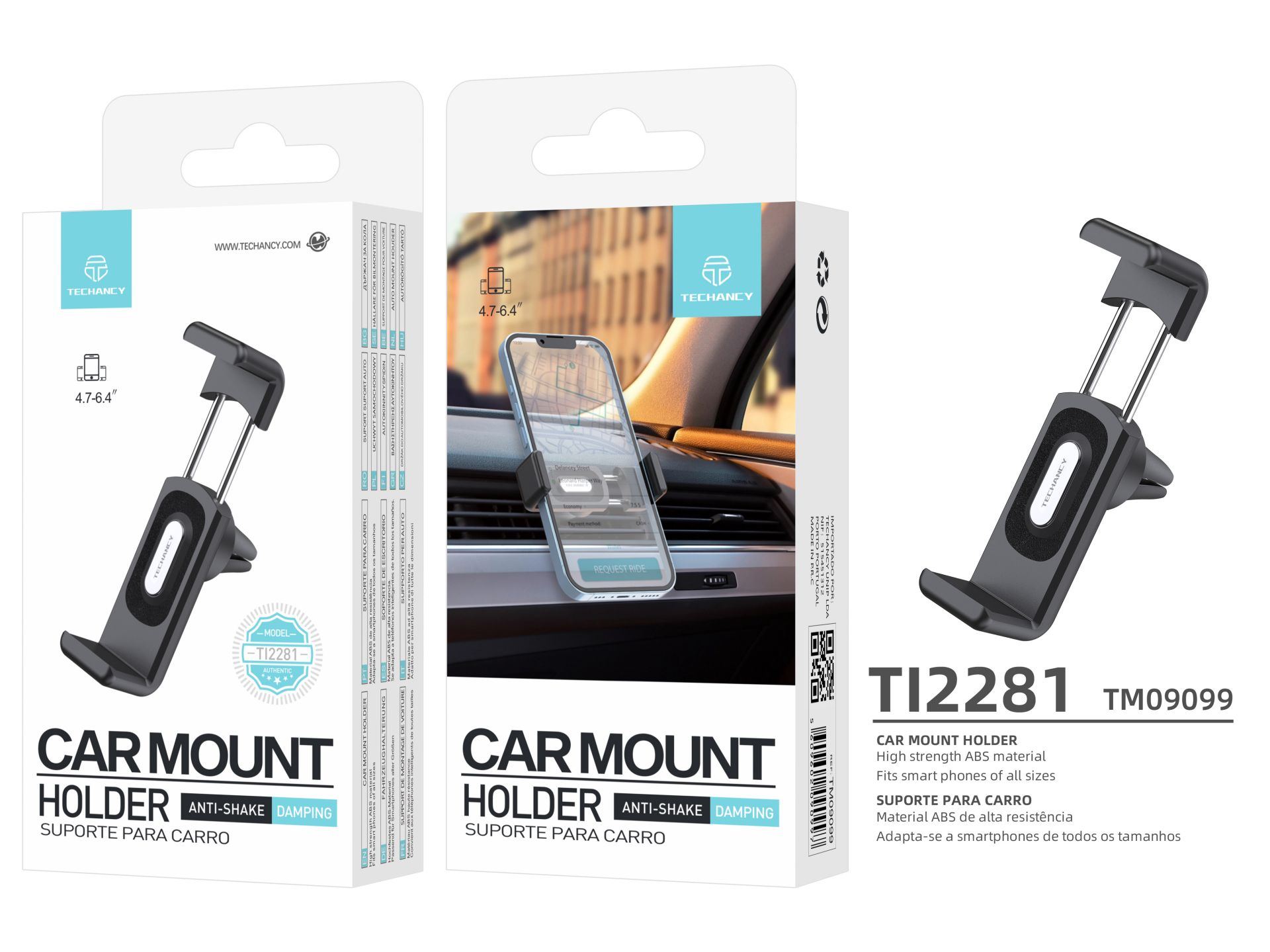 Universal Car Holder Black Universal Car Holder Black