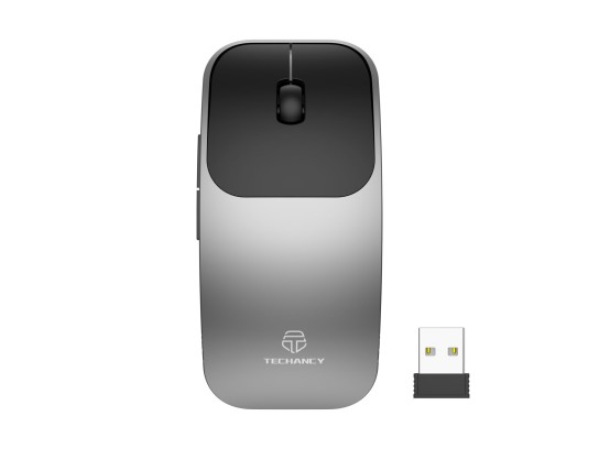Techancy Wireless Mouse, 2.4G Wireless Usb Ergonomic Mouse, Kabellose Maus fr Computer, Pc, Mac, La