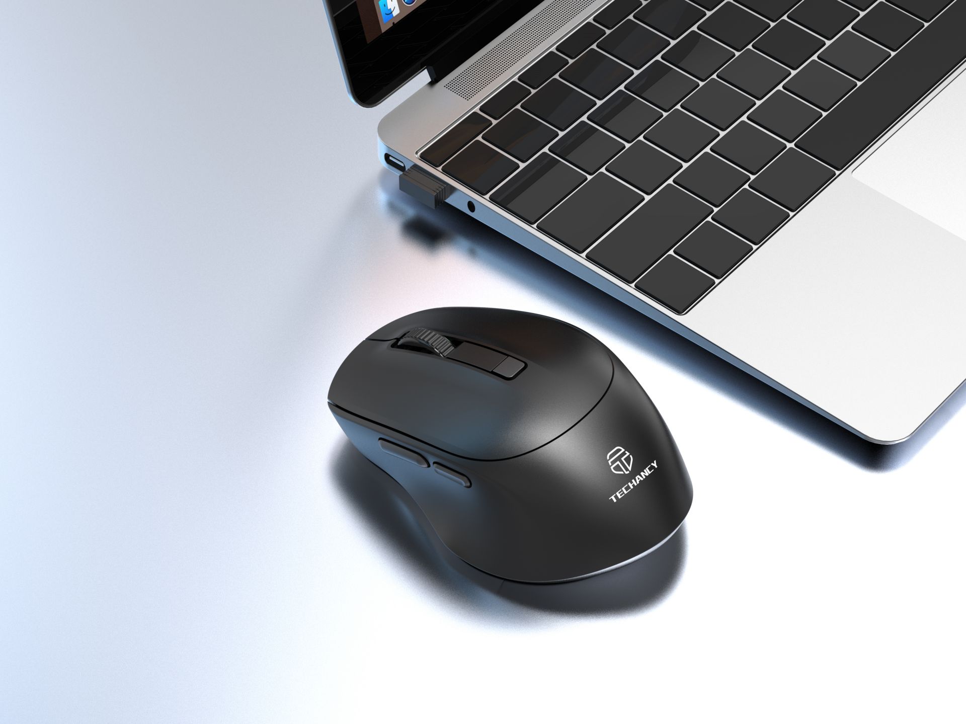 Techancy Wireless Mouse, 2.4G Wireless Usb Ergonomic Mouse, Wireless Mouse For Computer, Pc, Mac, La Techancy Wireless Mouse, 2.4G Wireless Usb Ergonomic Mouse, Wireless Mouse For Computer, Pc, Mac, La