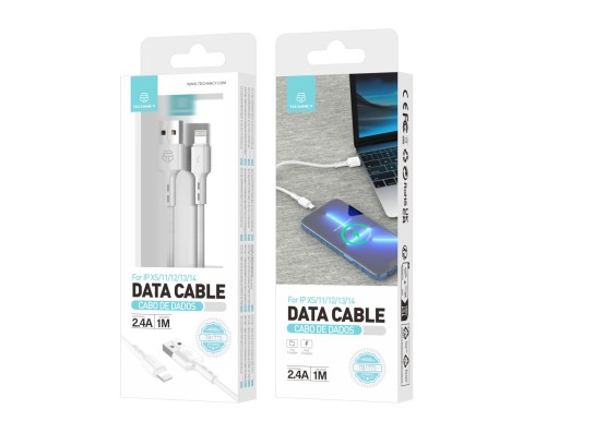 High Quality Data Cable Lightning White 1M 2.4A High Quality Data Cable Lightning White 1M 2.4A