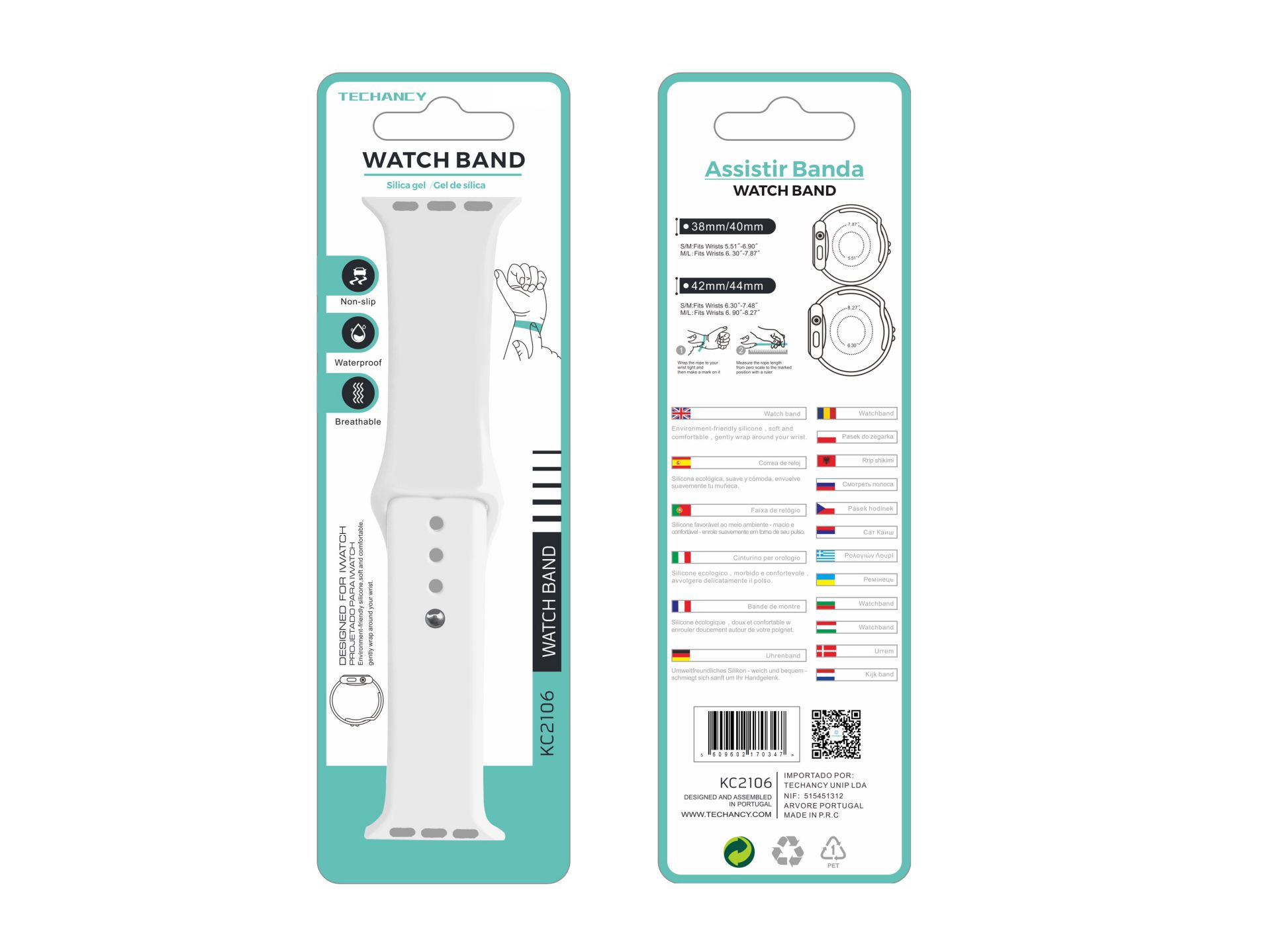 Cinturino in silicone per Apple Watch 38-40-41Mm Cinturino in silicone per Apple Watch 38-40-41Mm