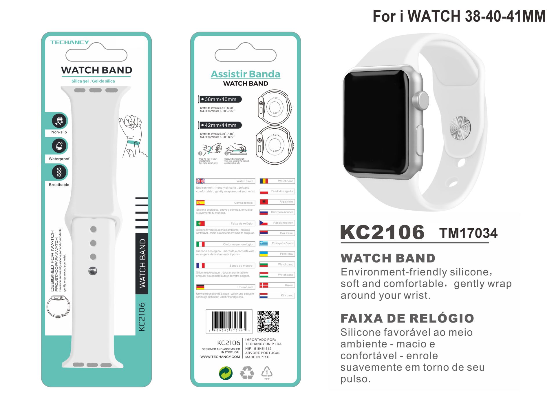 Cinturino in silicone per Apple Watch 38-40-41Mm Cinturino in silicone per Apple Watch 38-40-41Mm