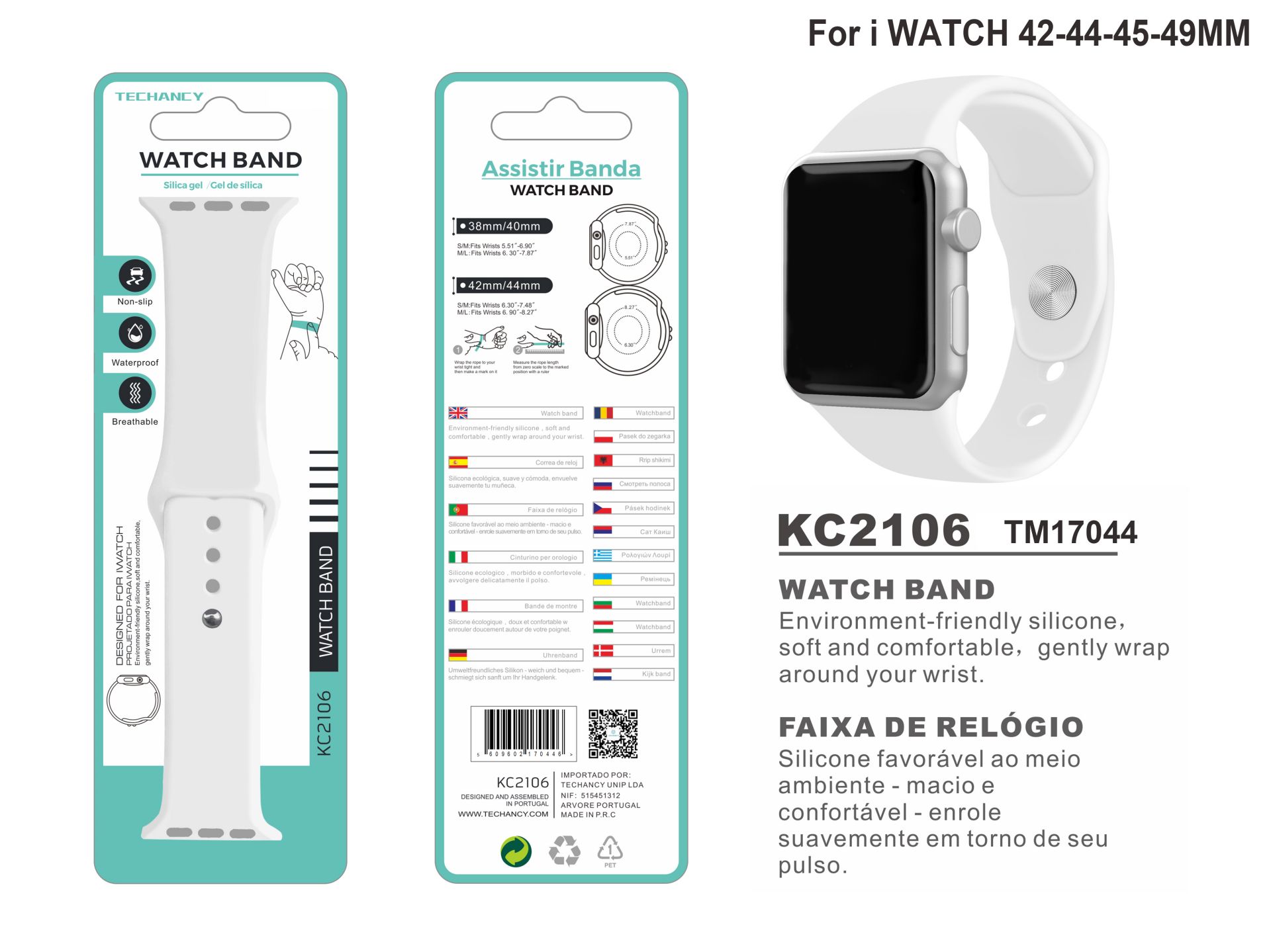 Correa de silicona para Apple Watch 42-44-45-49Mm Correa de silicona para Apple Watch 42-44-45-49Mm