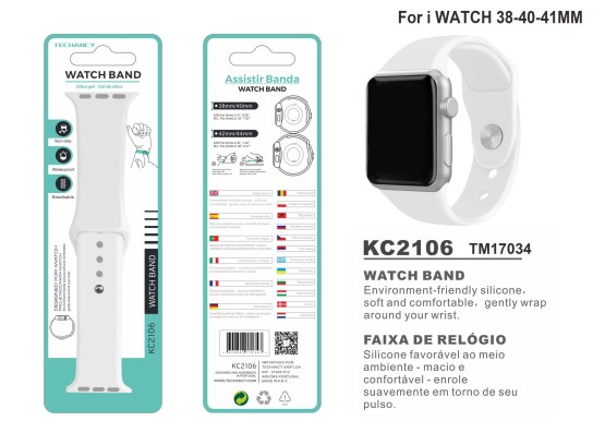 Cinturino in silicone per Apple Watch 38-40-41Mm Cinturino in silicone per Apple Watch 38-40-41Mm