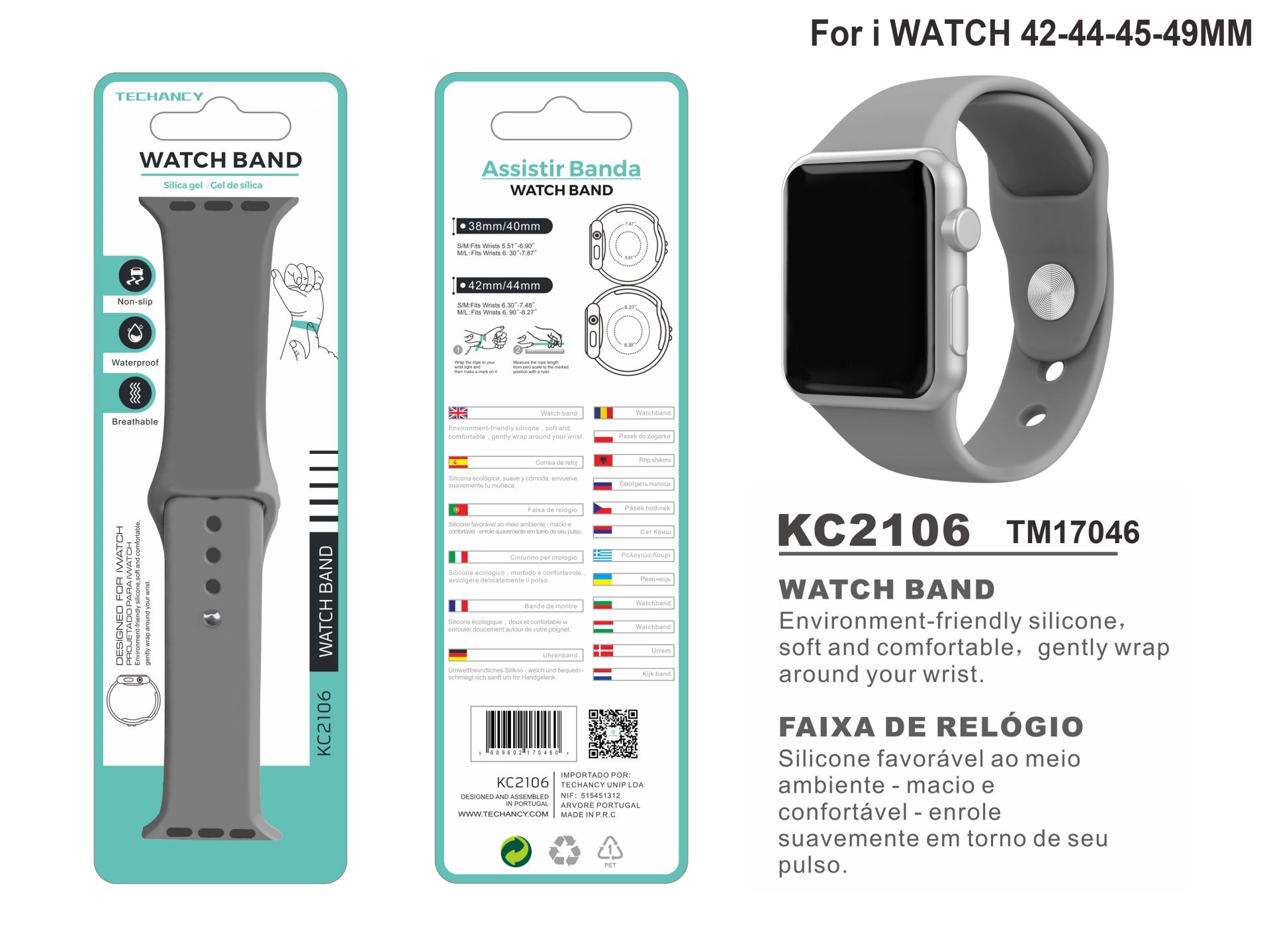 Banda del silicone per l'orologio di Apple 42-44-45-49Mm Banda del silicone per l'orologio di Apple 42-44-45-49Mm