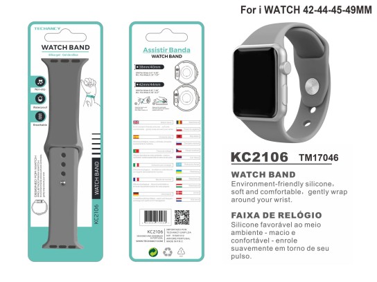 Banda del silicone per l'orologio di Apple 42-44-45-49Mm Banda del silicone per l'orologio di Apple 42-44-45-49Mm