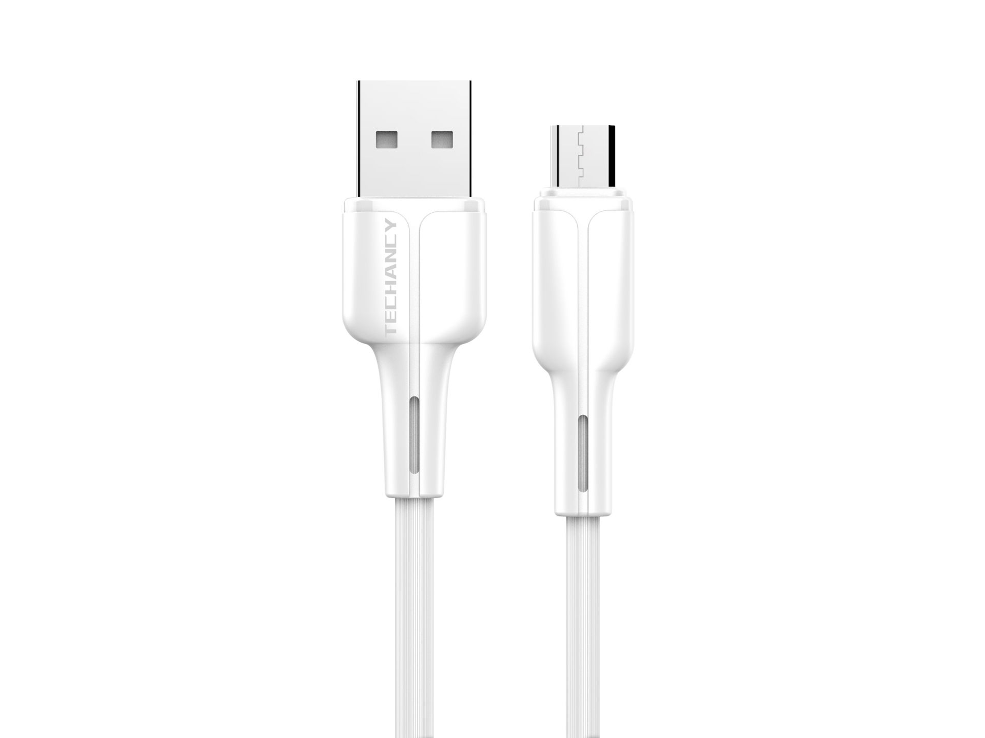 Pvc Data Cable 1M Micro Usb White 2.4A Pvc Data Cable 1M Micro Usb White 2.4A