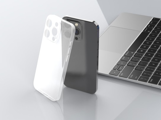 Iphone 15 Pro Max Custodia Cellulare Pp Slim Bianco Iphone 15 Pro Max Custodia Cellulare Pp Slim Bianco