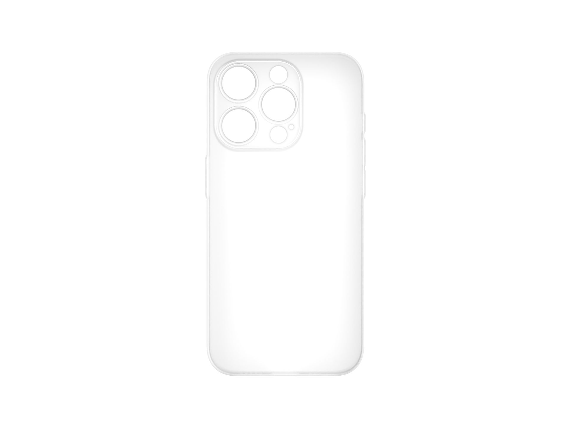 Iphone 15 Pro Max Custodia Cellulare Pp Slim Bianco Iphone 15 Pro Max Custodia Cellulare Pp Slim Bianco