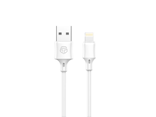 Pvc Data Cable 1M Ip7 / 8 / X / 11/12 White 2.4A