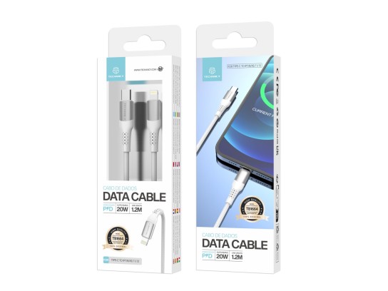 Datenkabel Typ-C zu Lightning 1.2M 20W Pd Weiß Datenkabel Typ-C zu Lightning 1.2M 20W Pd Weiß