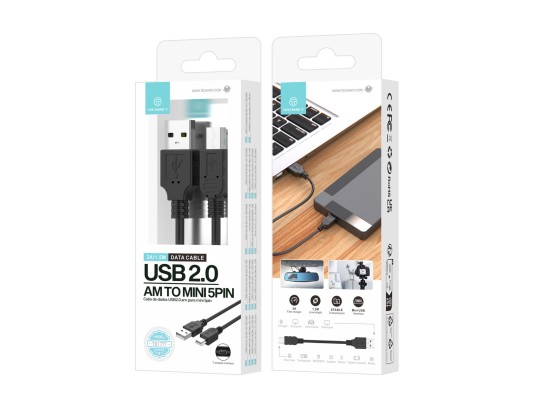 Usb 2.0 Typ A zu Typ B Mini Kabel (1.5 M) Usb 2.0 Typ A zu Typ B Mini Kabel (1.5 M)
