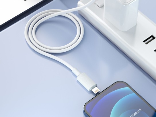 Usb Kabel Typ-C auf Lightning 1M Weiß 30W Usb Kabel Typ-C auf Lightning 1M Weiß 30W
