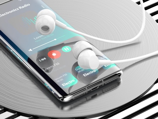 Auriculares Com Fio (Inear-Microfones-Branco) Auriculares Com Fio (Inear-Microfones-Branco)