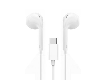Stereo Hifi Usb Type-C Auriculares Con Micrfono Llamada Control De Volumen, Compatible Con iPhone 1