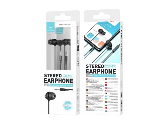 Yb-085 Auricolari 3,5 Mm Nero Yb-085 Auricolari 3,5 Mm Nero