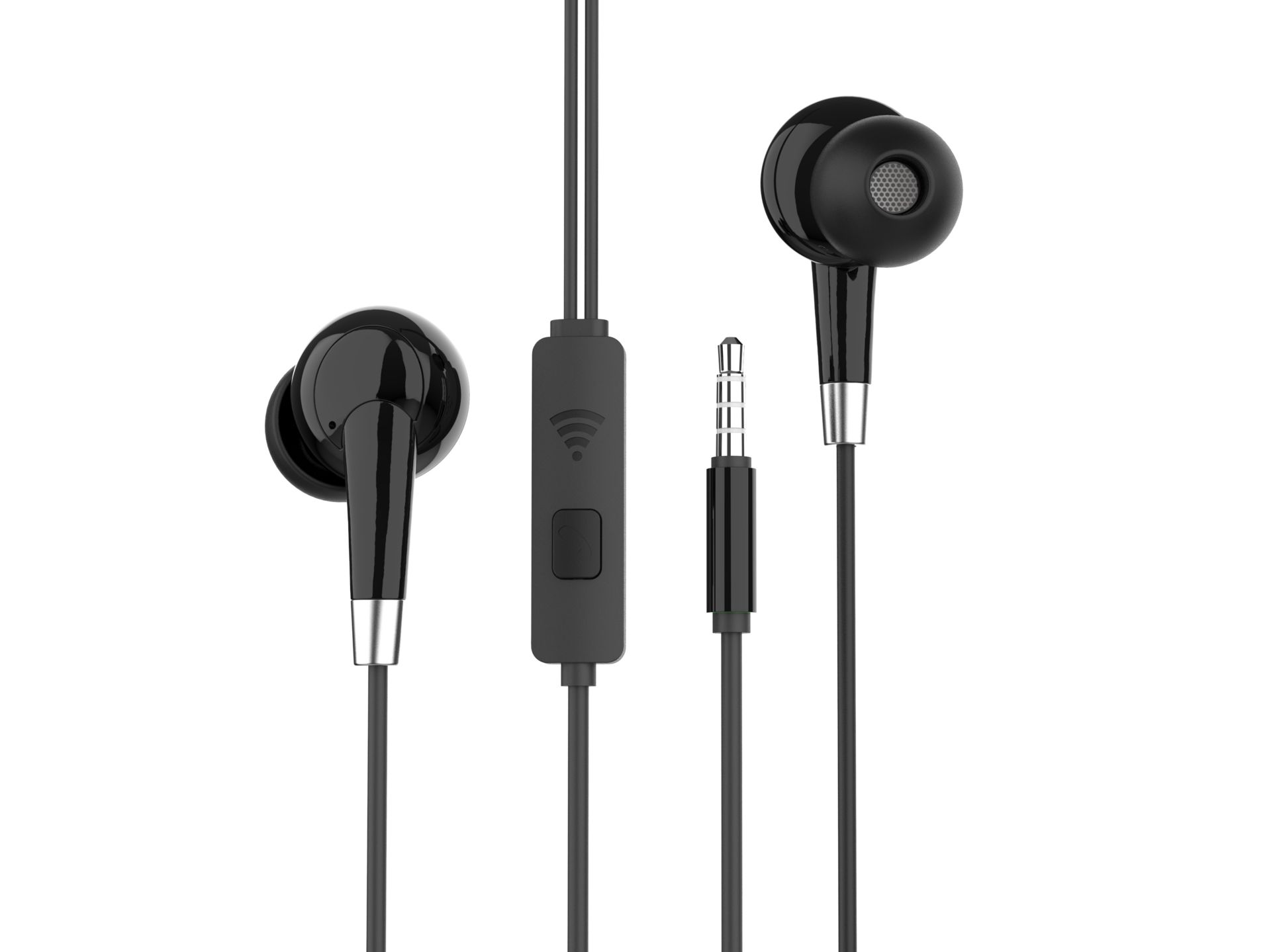 Cuffie intelligenti a 3,5 porte nero Cuffie intelligenti a 3,5 porte nero