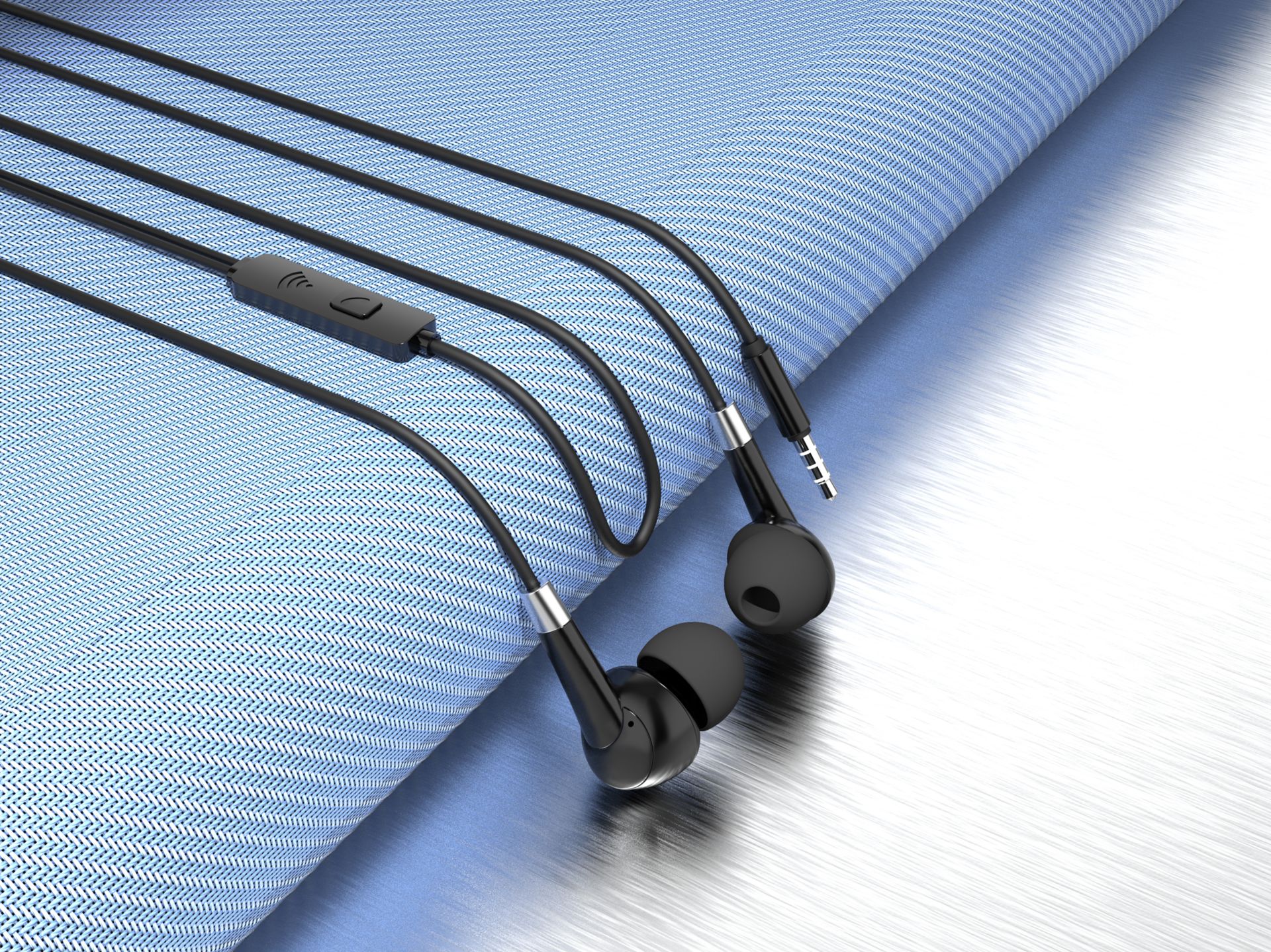 Cuffie intelligenti a 3,5 porte nero Cuffie intelligenti a 3,5 porte nero