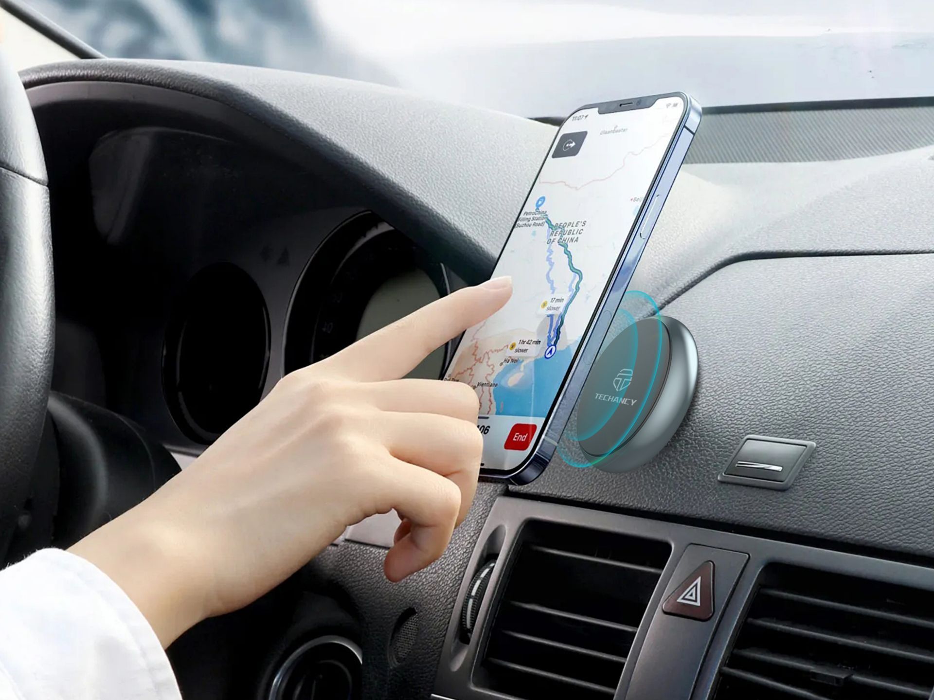 Mobile Phone Holder Iman Mobile Car, Set Of 1 Mobile Car Holder With Metal Blades,Magnetic Car Mobil Mobile Phone Holder Iman Mobile Car, Set Of 1 Mobile Car Holder With Metal Blades,Magnetic Car Mobil