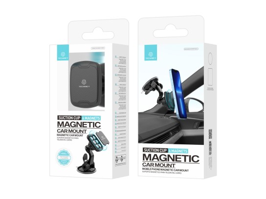 Magnetische Autohalterung für Mobiltelefone, Universal für Windschutzscheiben und Spritzwasser mit S Magnetische Autohalterung für Mobiltelefone, Universal für Windschutzscheiben und Spritzwasser mit S