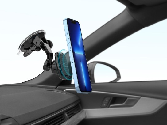 Magnetische Autohalterung für Mobiltelefone, Universal für Windschutzscheiben und Spritzwasser mit S Magnetische Autohalterung für Mobiltelefone, Universal für Windschutzscheiben und Spritzwasser mit S