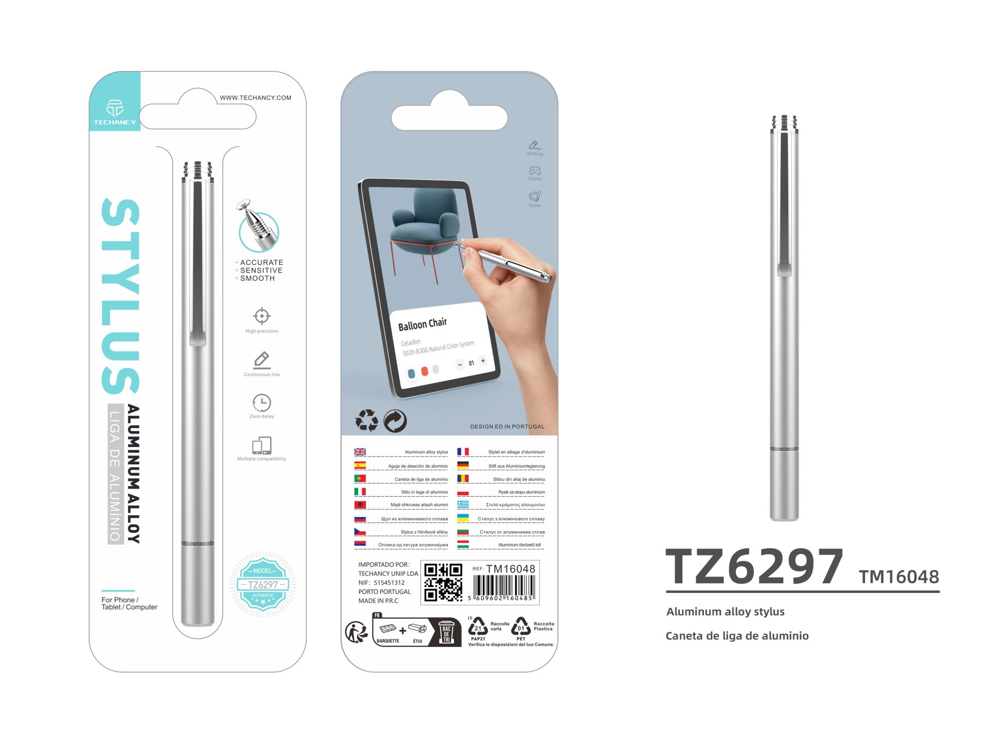 Tablet Pen Argent Tablet Pen Argent