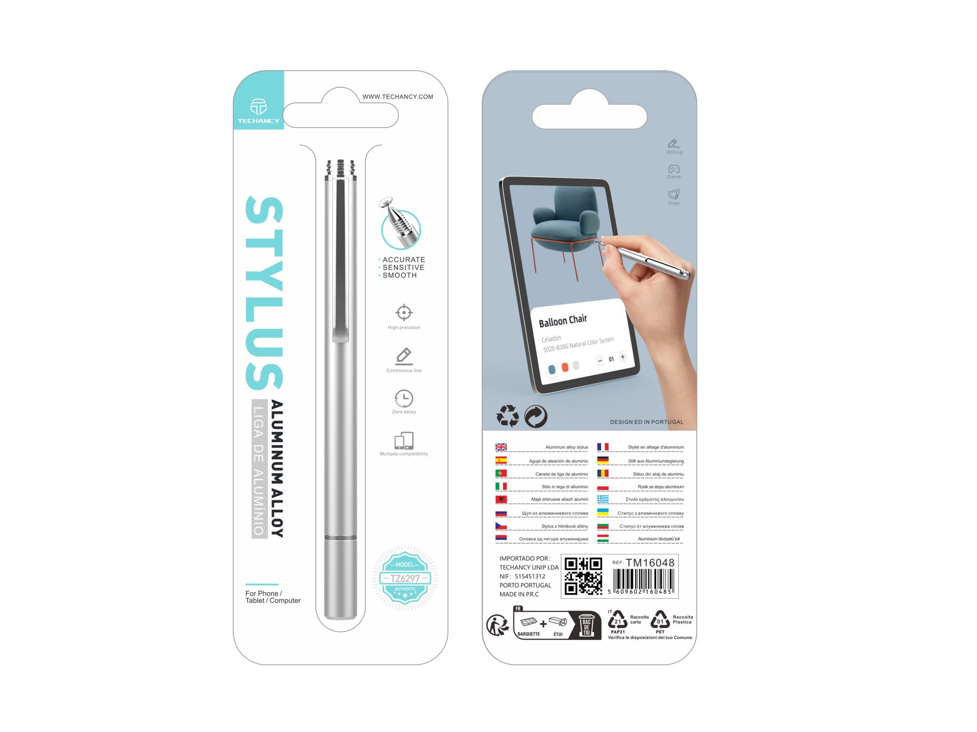 Tablet Pen Argent Tablet Pen Argent
