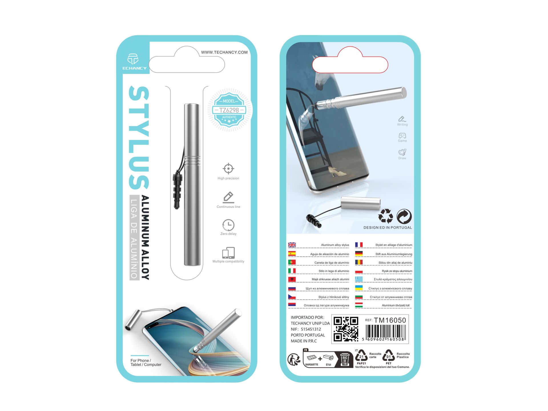 Tablet-Stift Silber Tablet-Stift Silber