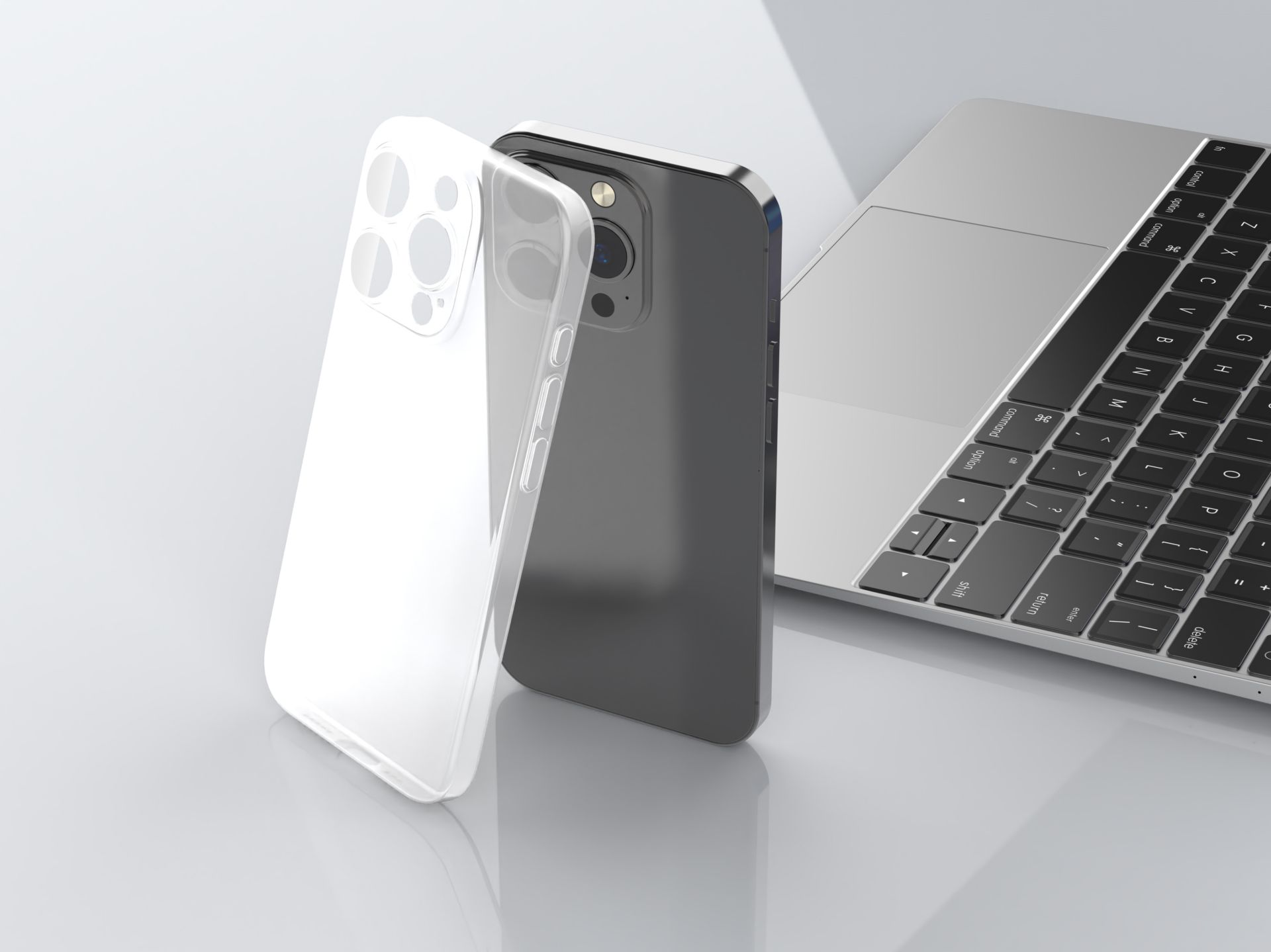 Iphone 15 Capa De Telemovel Pp Slim Branco Iphone 15 Capa De Telemovel Pp Slim Branco