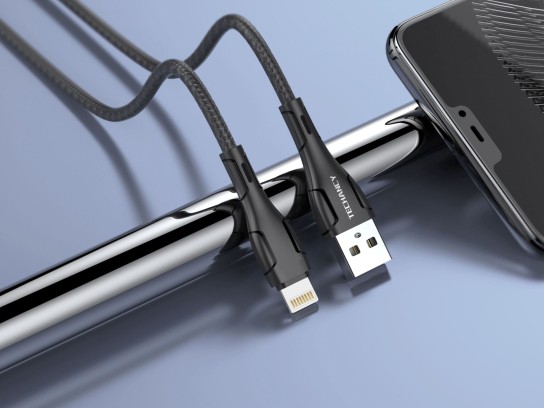 Cavo Usb per Ip 7/8/Xs/11/12 1M 2.4A Nero Cavo Usb per Ip 7/8/Xs/11/12 1M 2.4A Nero