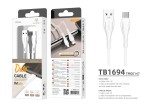 Cavo Usb Tipo C 1M 2.4A Bianco
