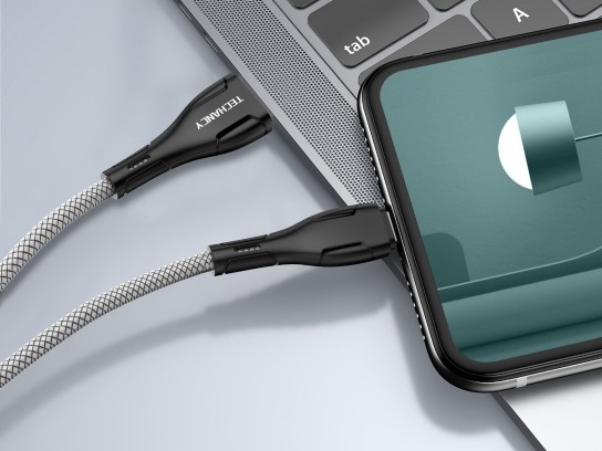 Usb Cable For Ip 7/8/Xs/11/12 1M 2.4A Black Usb Cable For Ip 7/8/Xs/11/12 1M 2.4A Black