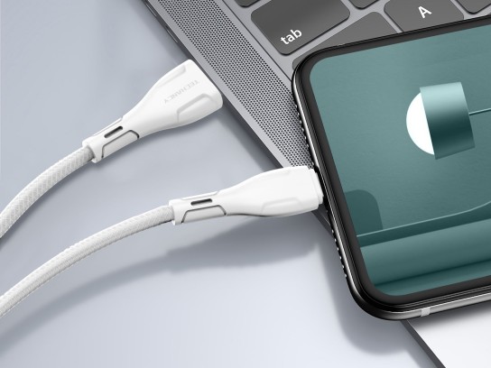Cable USB Para Ip 7/8/Xs/11/12 1M 2.4A Blanco Cable USB Para Ip 7/8/Xs/11/12 1M 2.4A Blanco
