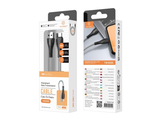 Usb Kabel Typ C 1M 2.4A Schwarz Usb Kabel Typ C 1M 2.4A Schwarz