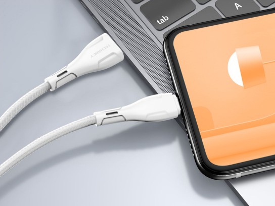 Usb Typ C Kabel 1M 2.4A Weiß Usb Typ C Kabel 1M 2.4A Weiß