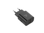 Wall Charger With Dual Usb Ports 5V 2.4A Black