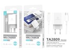 Chargeur Mural Chargement Rapide Usb C 20W Avec Cable Ip Pd 20W 1M Blanc