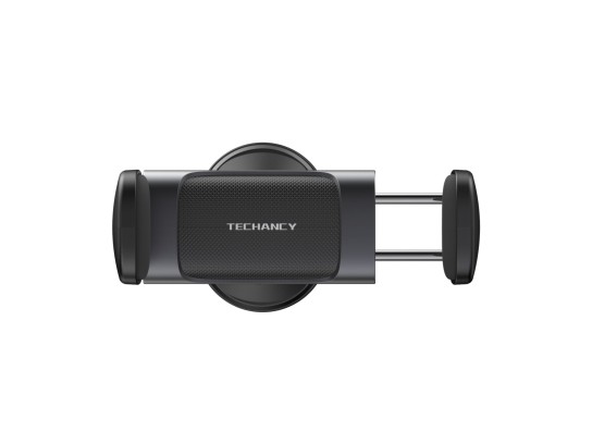 Techancy Mobile Car Holder, bocchetta d'aria con clip stabile aggiornata e rotazione a 360� Nero