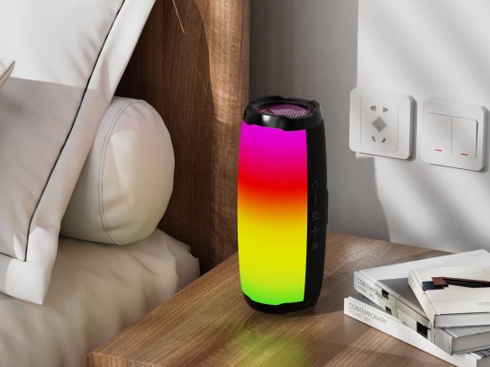 Techancy T36 Portable Wireless Speaker With Bluetooth And Integrated Battery Black Techancy T36 Portable Wireless Speaker With Bluetooth And Integrated Battery Black