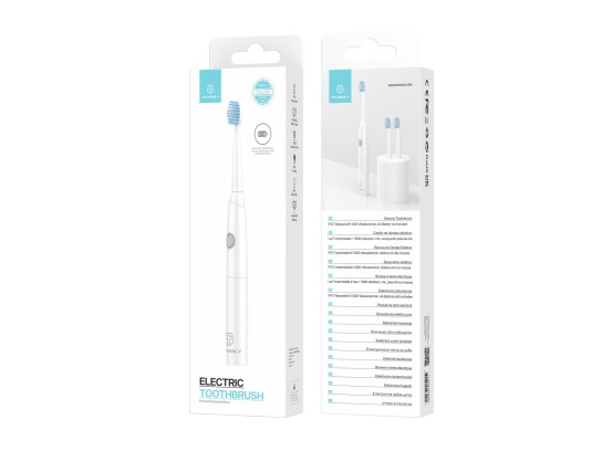 Escova De Dentes Eletrica Pilha Branco