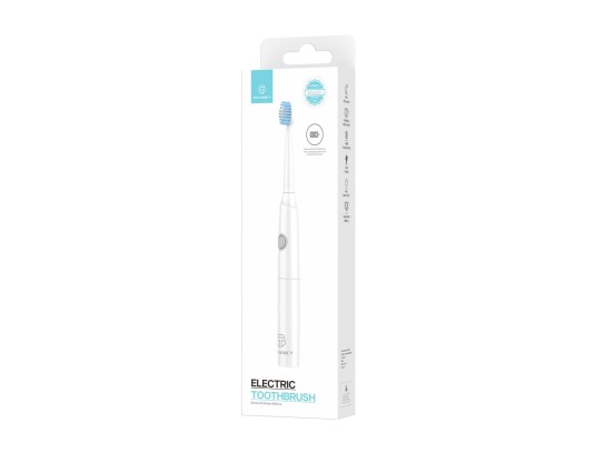 Escova De Dentes Eletrica Pilha Branco