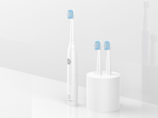 Escova De Dentes Eletrica Pilha Branco
