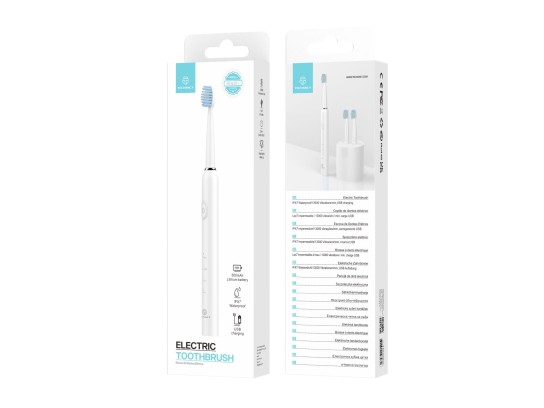 Escova De Dentes Eletrica Recarregavel Branca Escova De Dentes Eletrica Recarregavel Branca