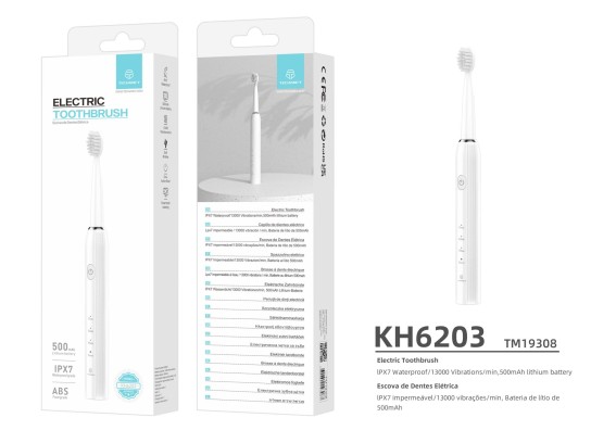 Rechargeable Electric Toothbrush White Rechargeable Electric Toothbrush White